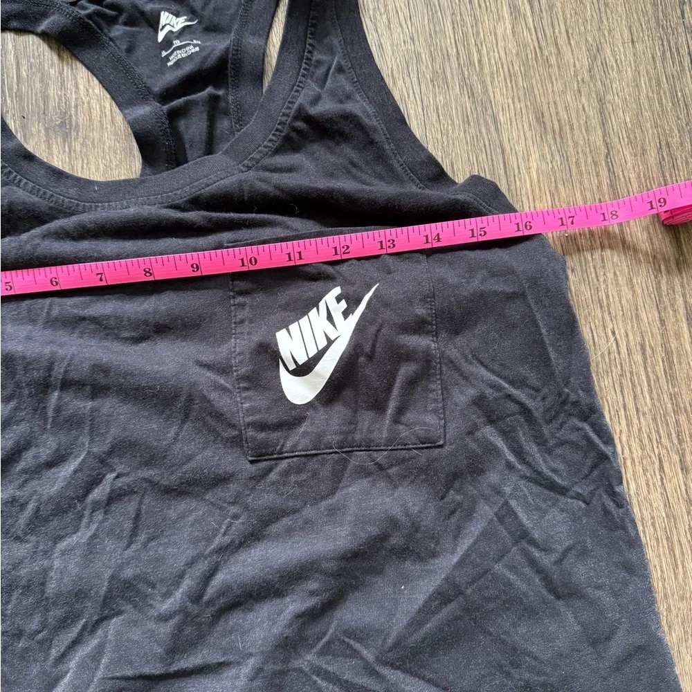 Nike Women's Black Racerback Tank Top